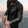 Water-Resistant Vegan Leather Vest
