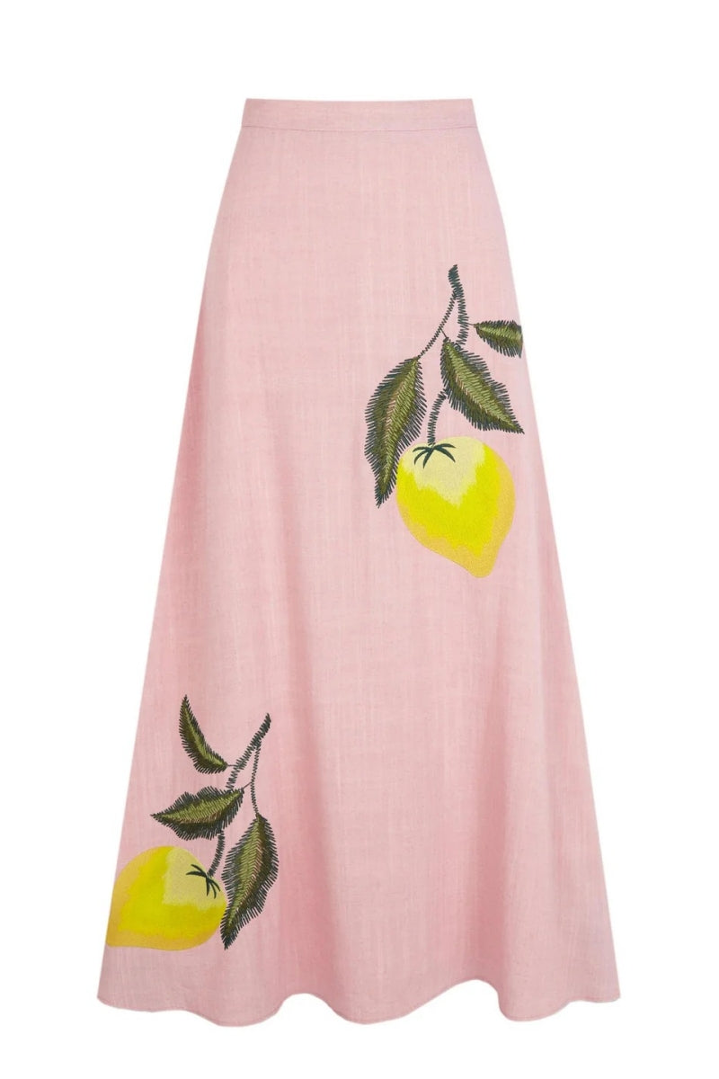 Modern Falda Amalfi Print Skirt