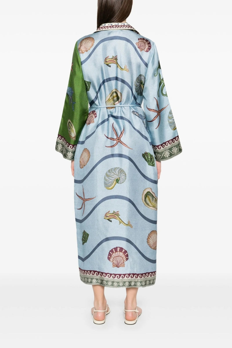 Modern Relaxed Fit Linen Gown