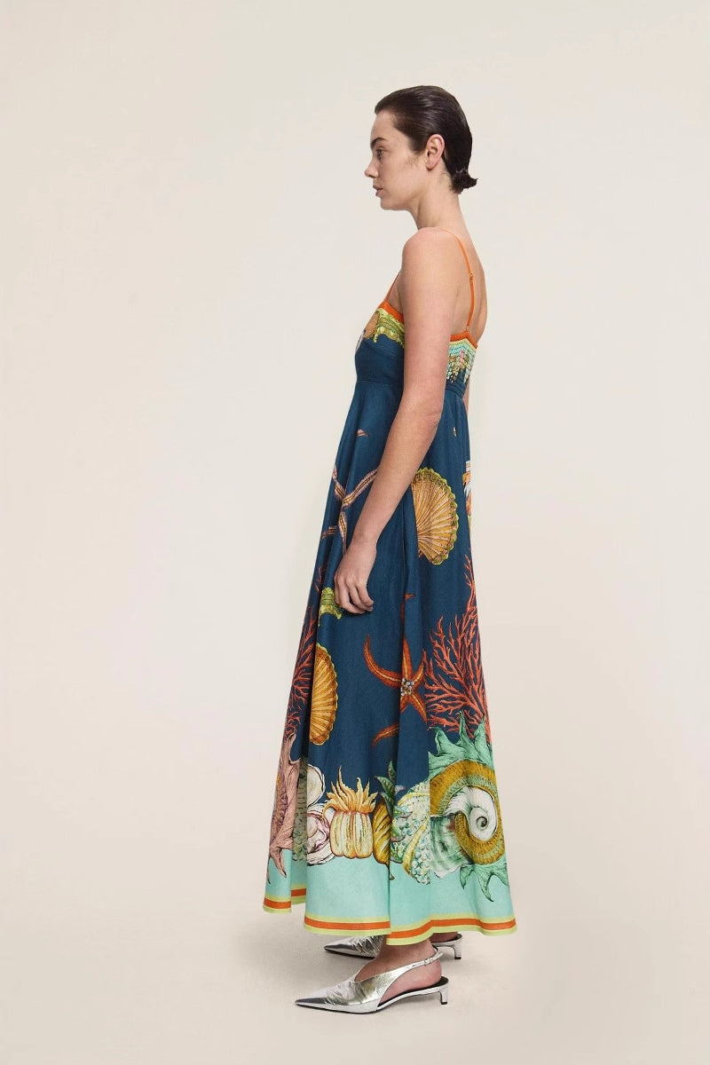 Relaxed Sleeveless Slip Dress