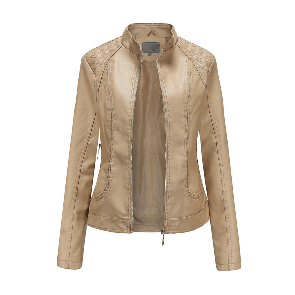 Stylish Leather Jacket with a Timeless Design