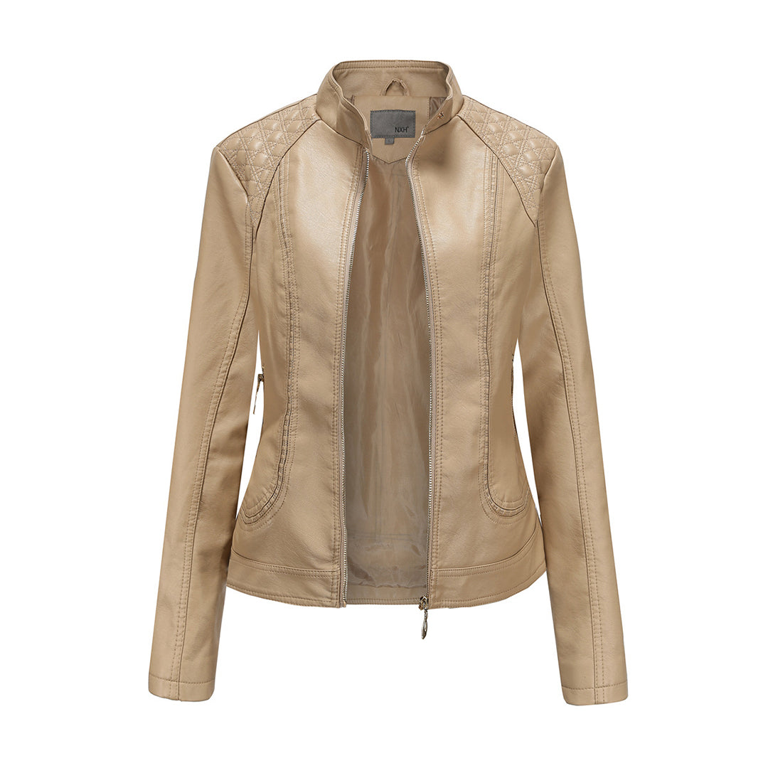 Stylish Leather Jacket with a Timeless Design
