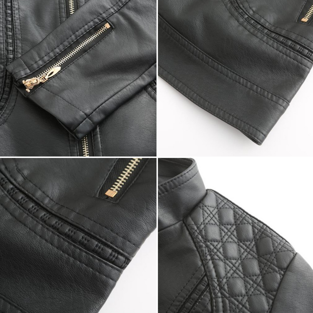 Stylish Leather Jacket with a Timeless Design