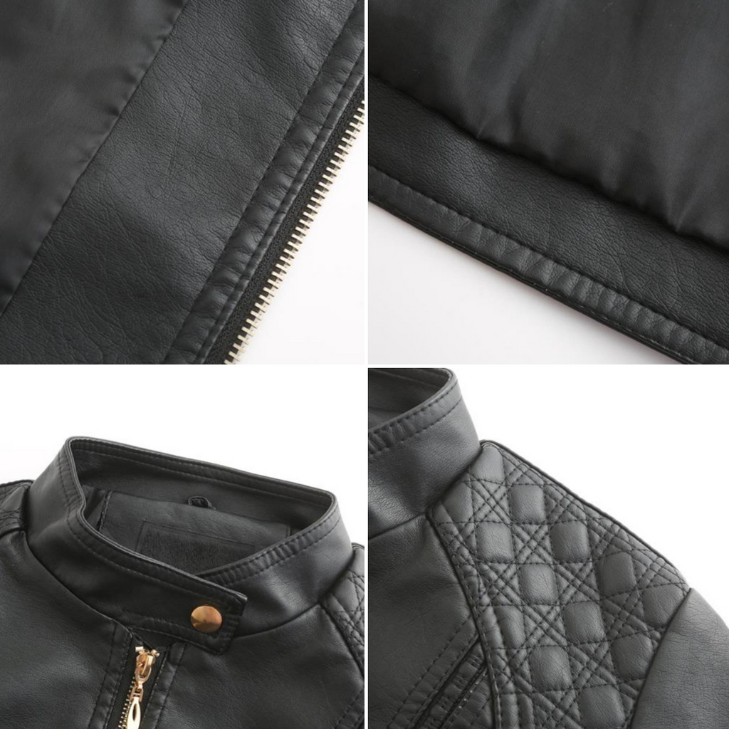 Stylish Leather Jacket with a Timeless Design