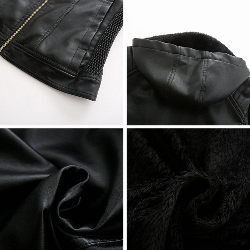 Stylish Leather Jacket with a Timeless Design