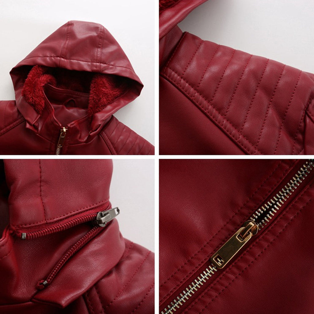 Stylish Leather Jacket with a Timeless Design