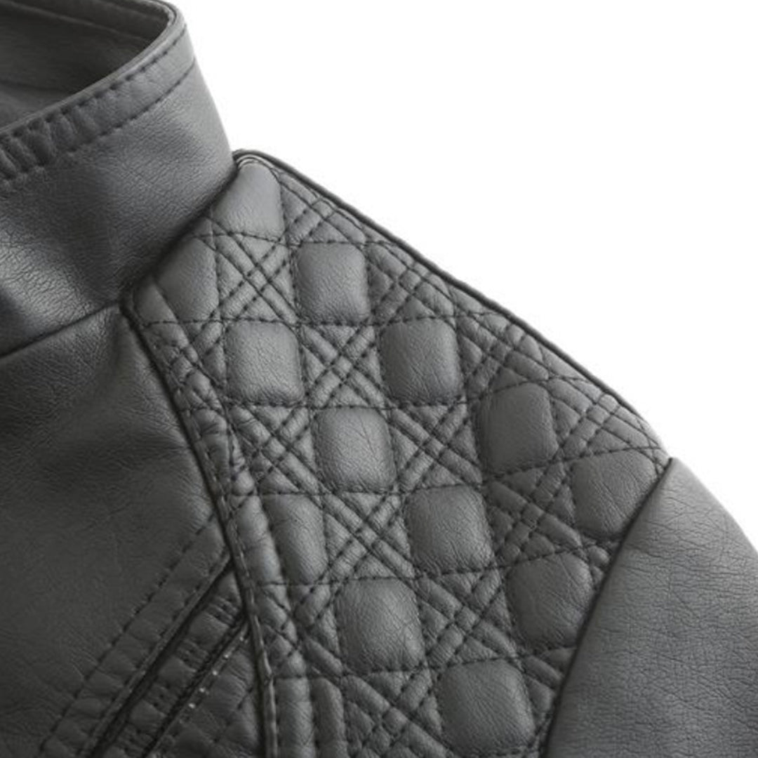 Stylish Leather Jacket with a Timeless Design
