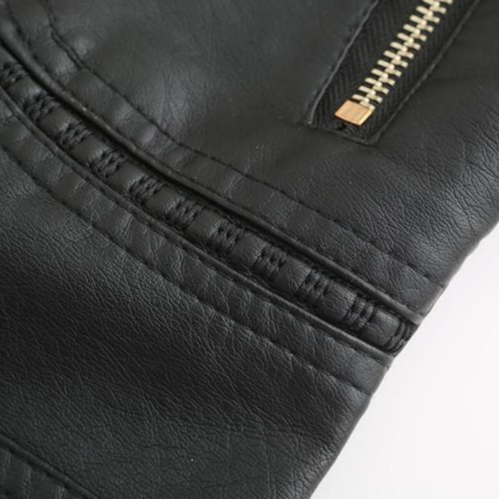 Stylish Leather Jacket with a Timeless Design