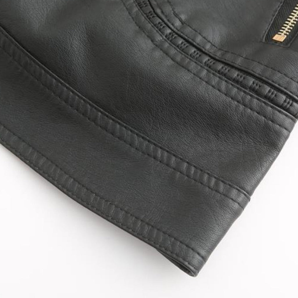 Stylish Leather Jacket with a Timeless Design