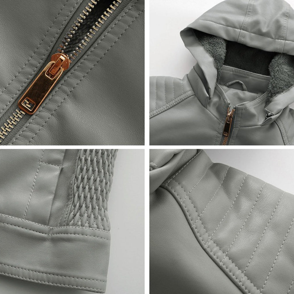 Stylish Leather Jacket with a Timeless Design