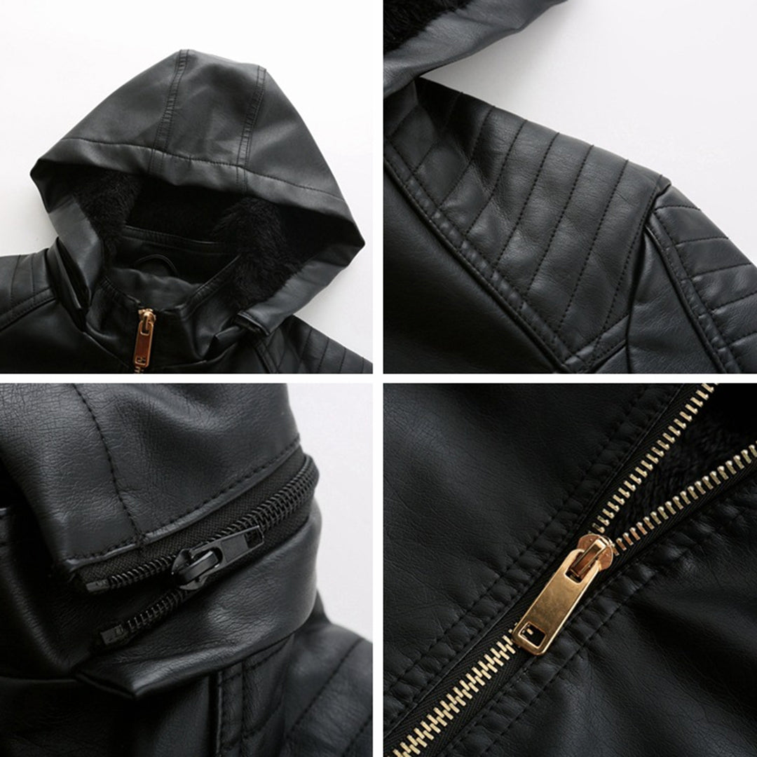 Stylish Leather Jacket with a Timeless Design