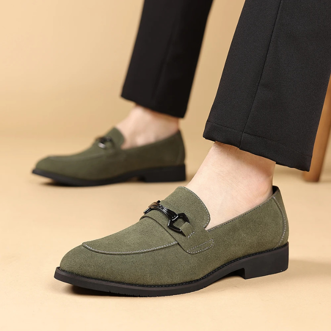 Refined Suede Loafers