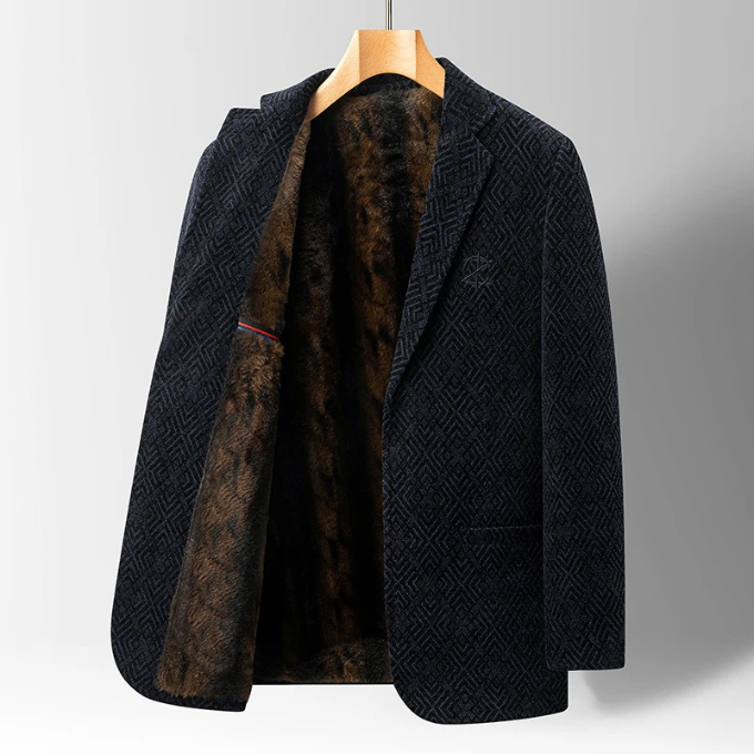 Lightweight Wool Blend Coat