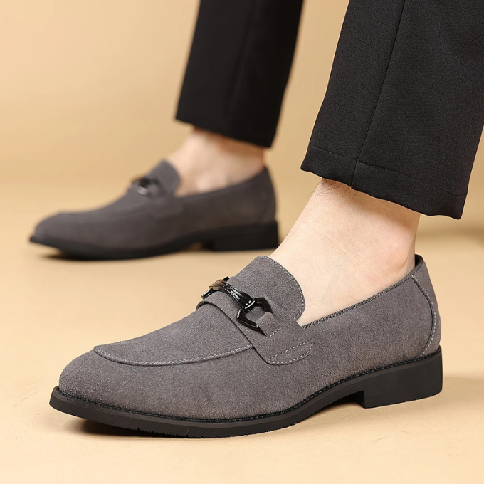 Refined Suede Loafers