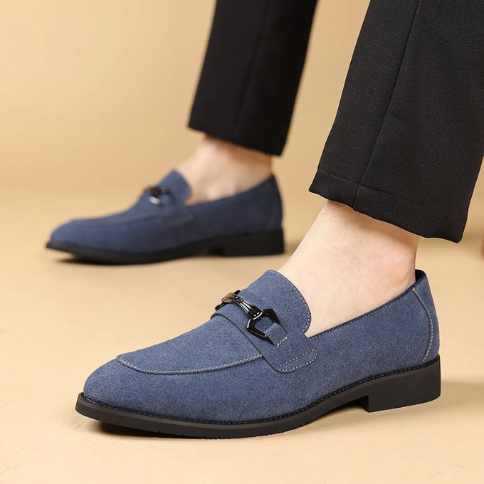 Refined Suede Loafers