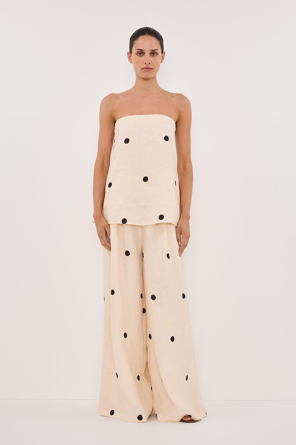 Polkadot Trousers Set
