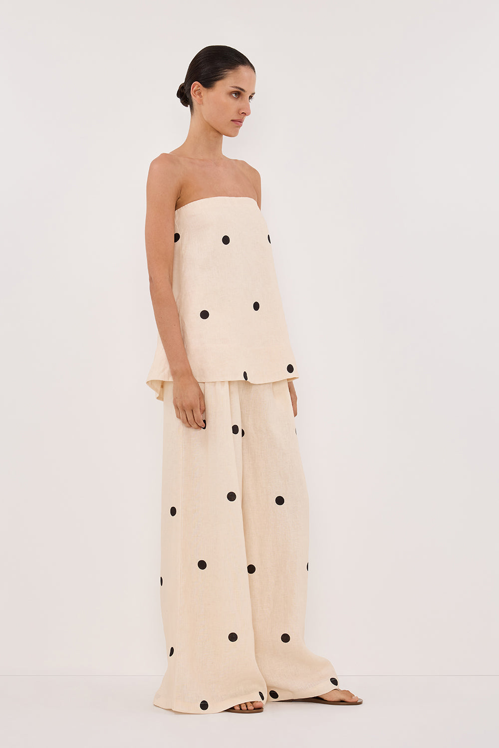 Polkadot Trousers Set