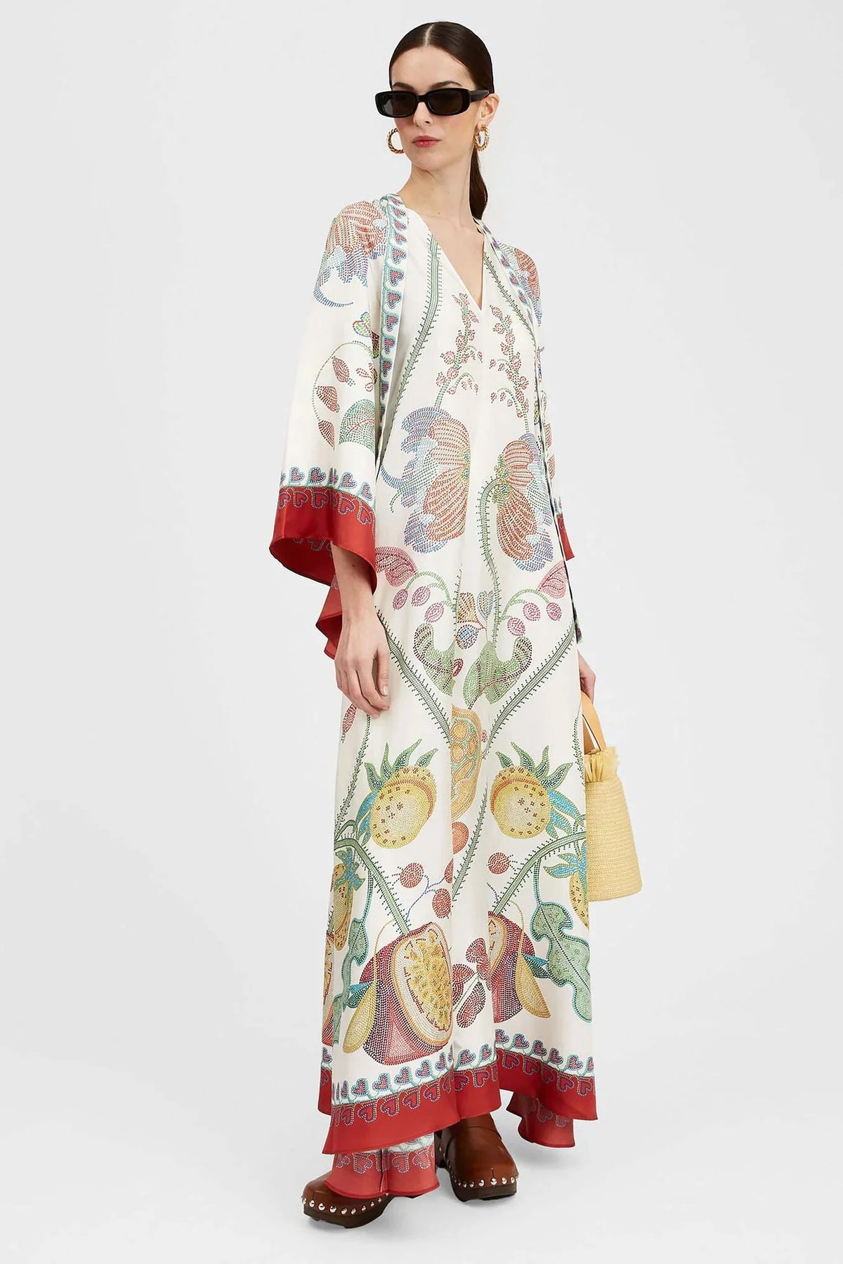 Magnifico Patterned Maxi-Length Dress