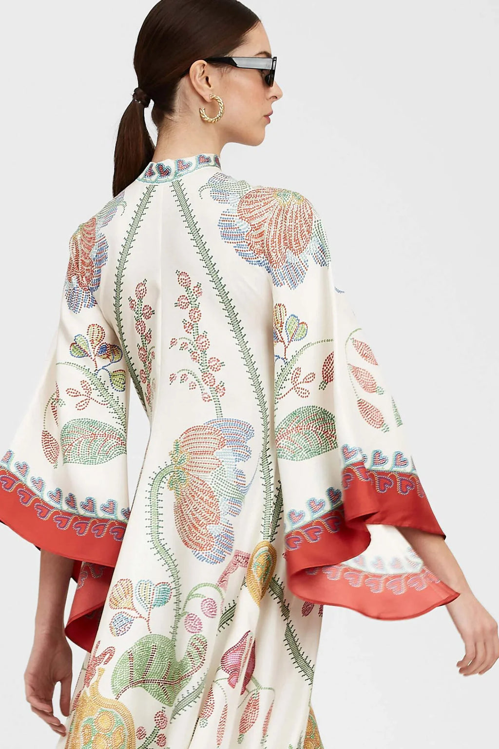 Magnifico Patterned Maxi-Length Dress