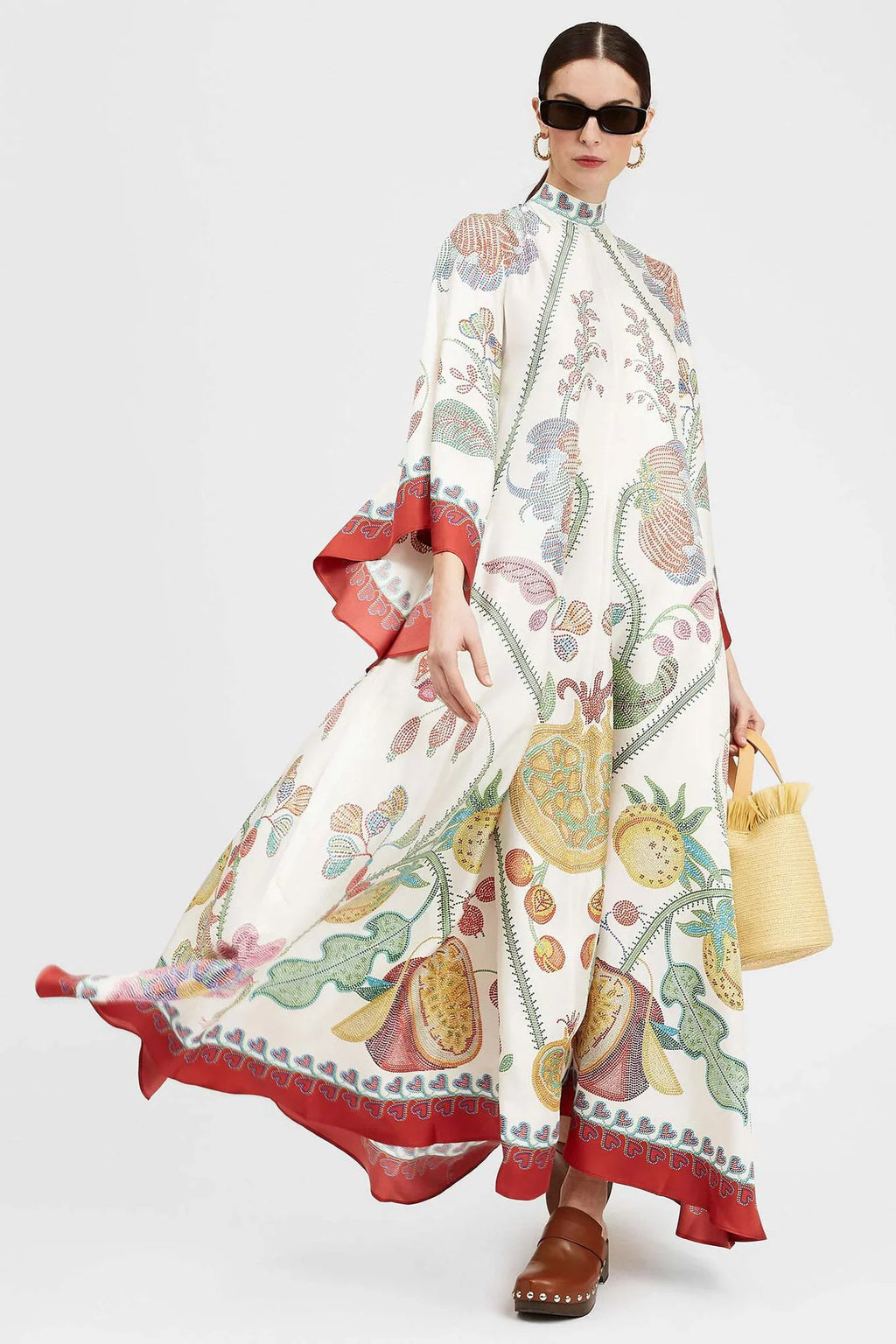 Magnifico Patterned Maxi-Length Dress