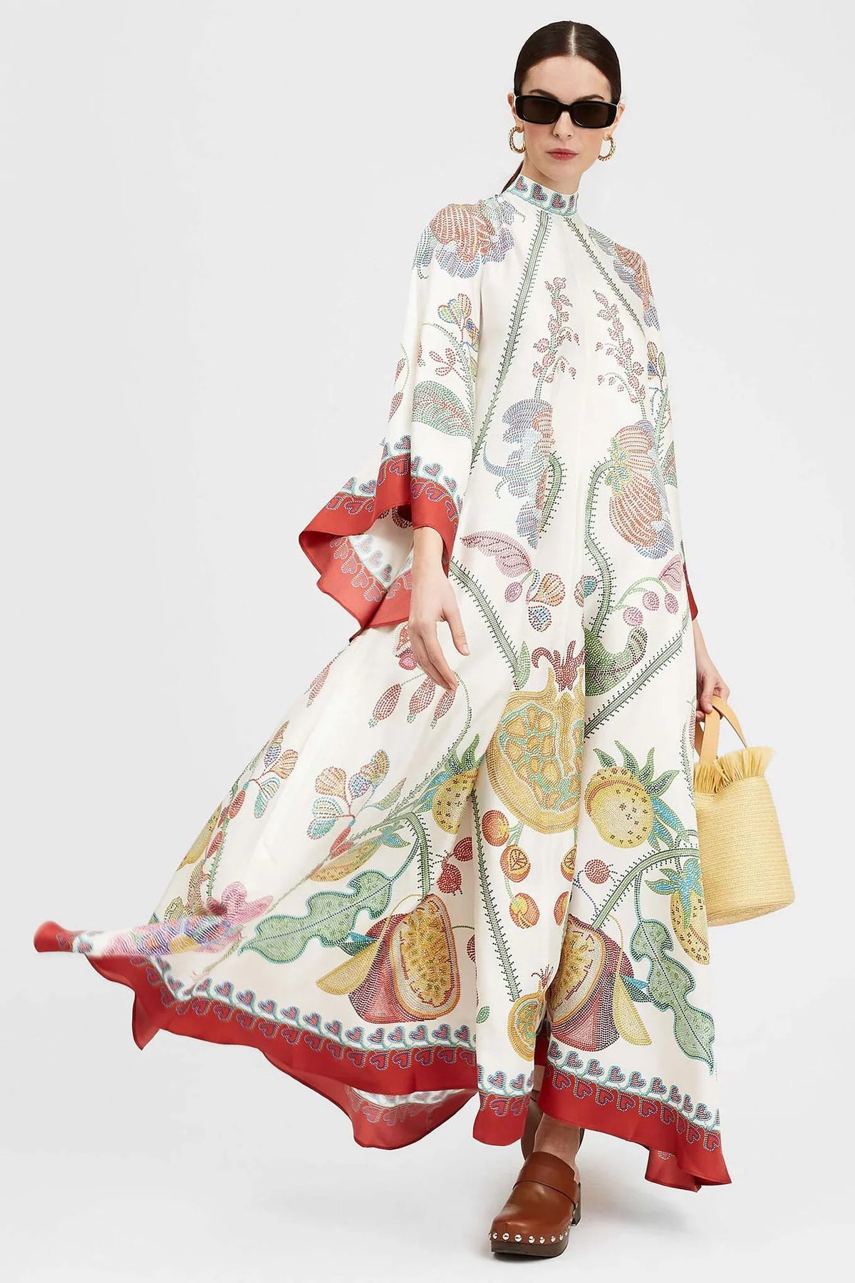 Magnifico Patterned Maxi-Length Dress