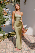 Margot Maxi-Length Dress - Olive