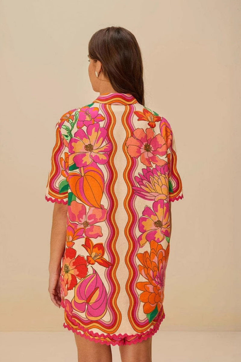 Flower Shorts & Top Set