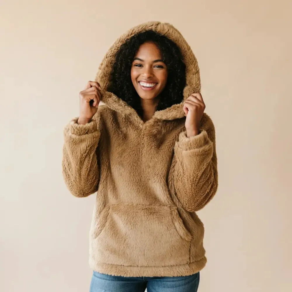 Warm Denim Hoodie