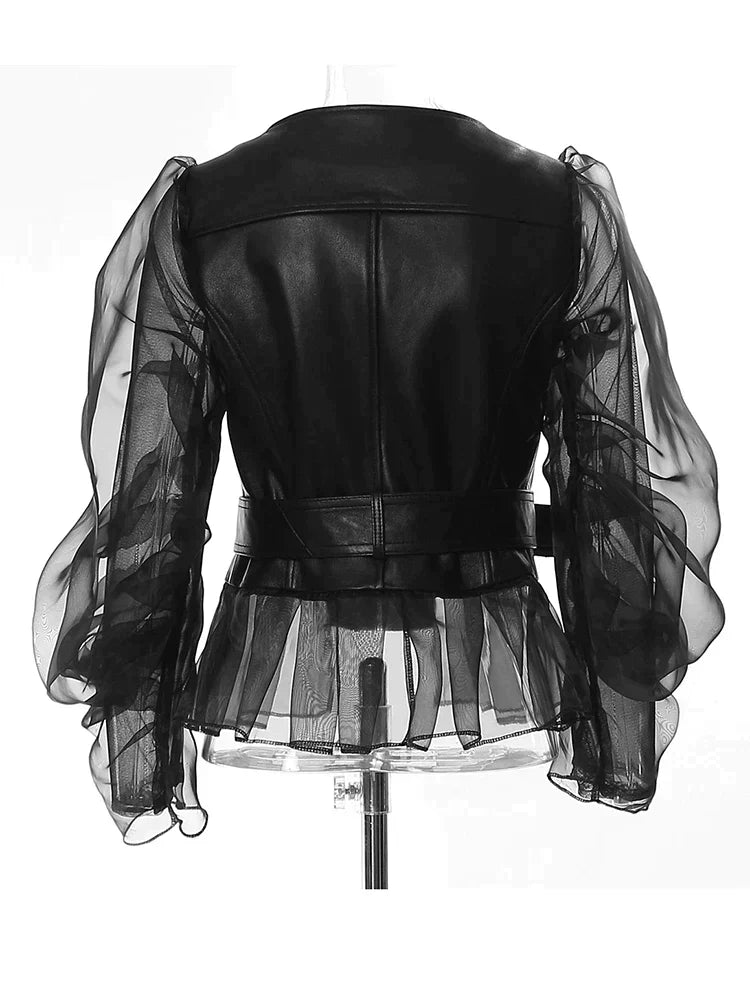Leather Jacket with a Classic, Versatile Look