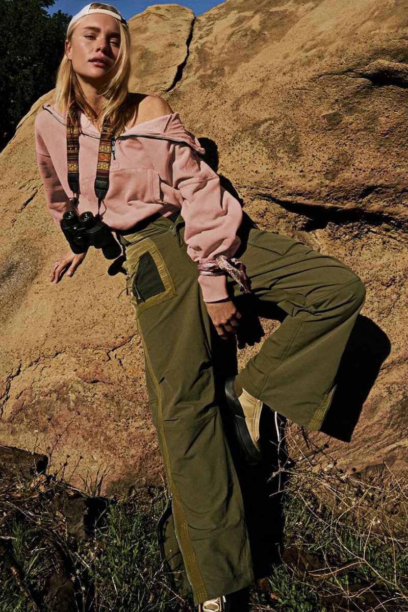 Modern Fern Pocketed Hoodie Lightweight Jacket - Crepe