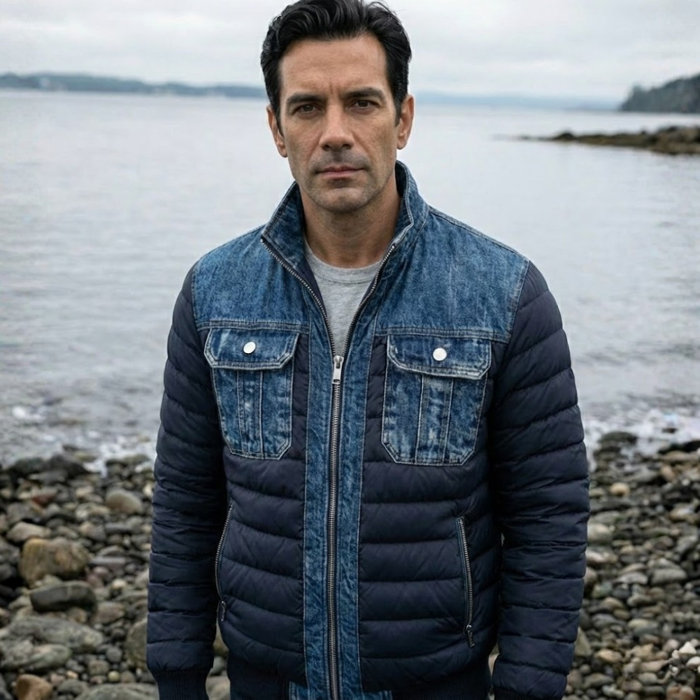 Windproof Denim Jacket
