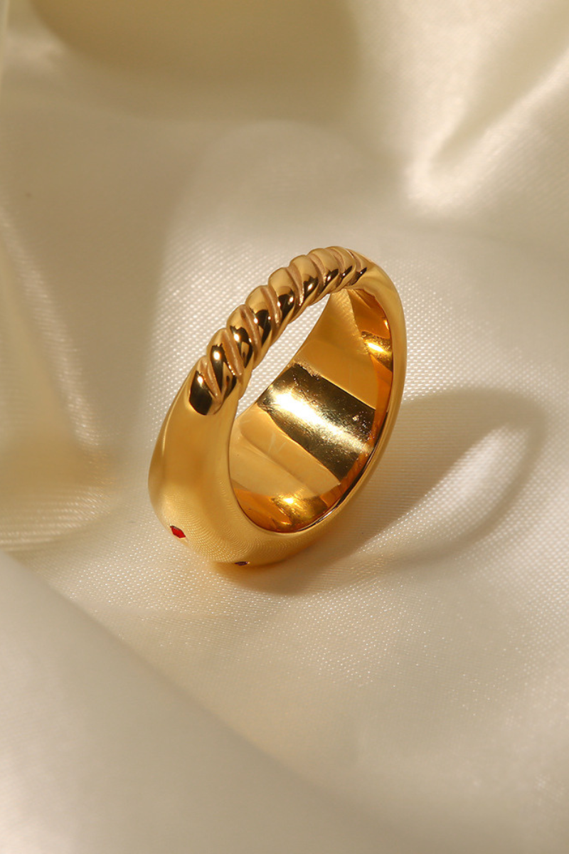 Euphrasie Sun Crystal-Detail Ring