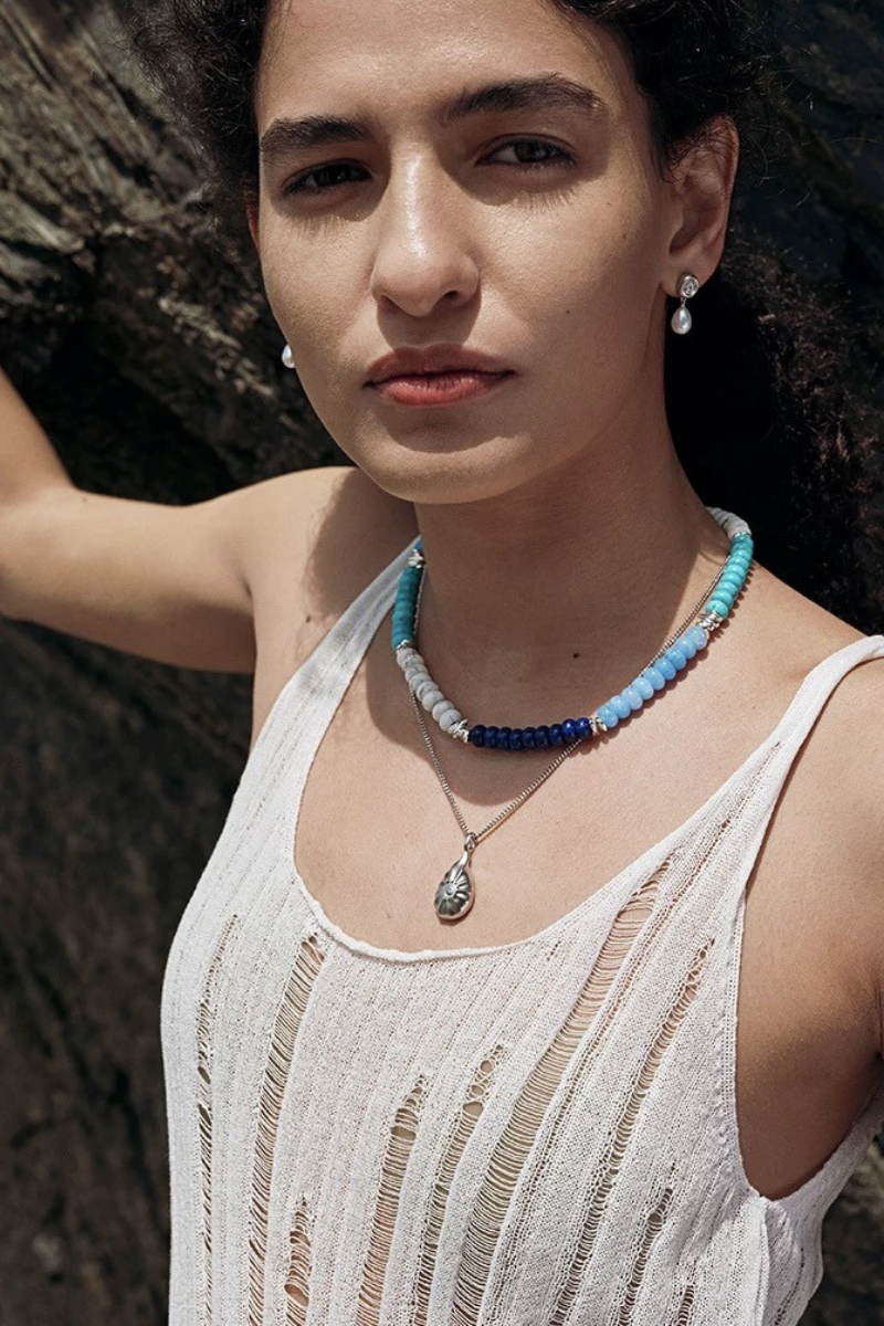 Statement Eurydice Patchwork Necklace