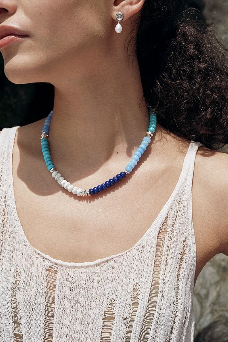 Statement Eurydice Patchwork Necklace