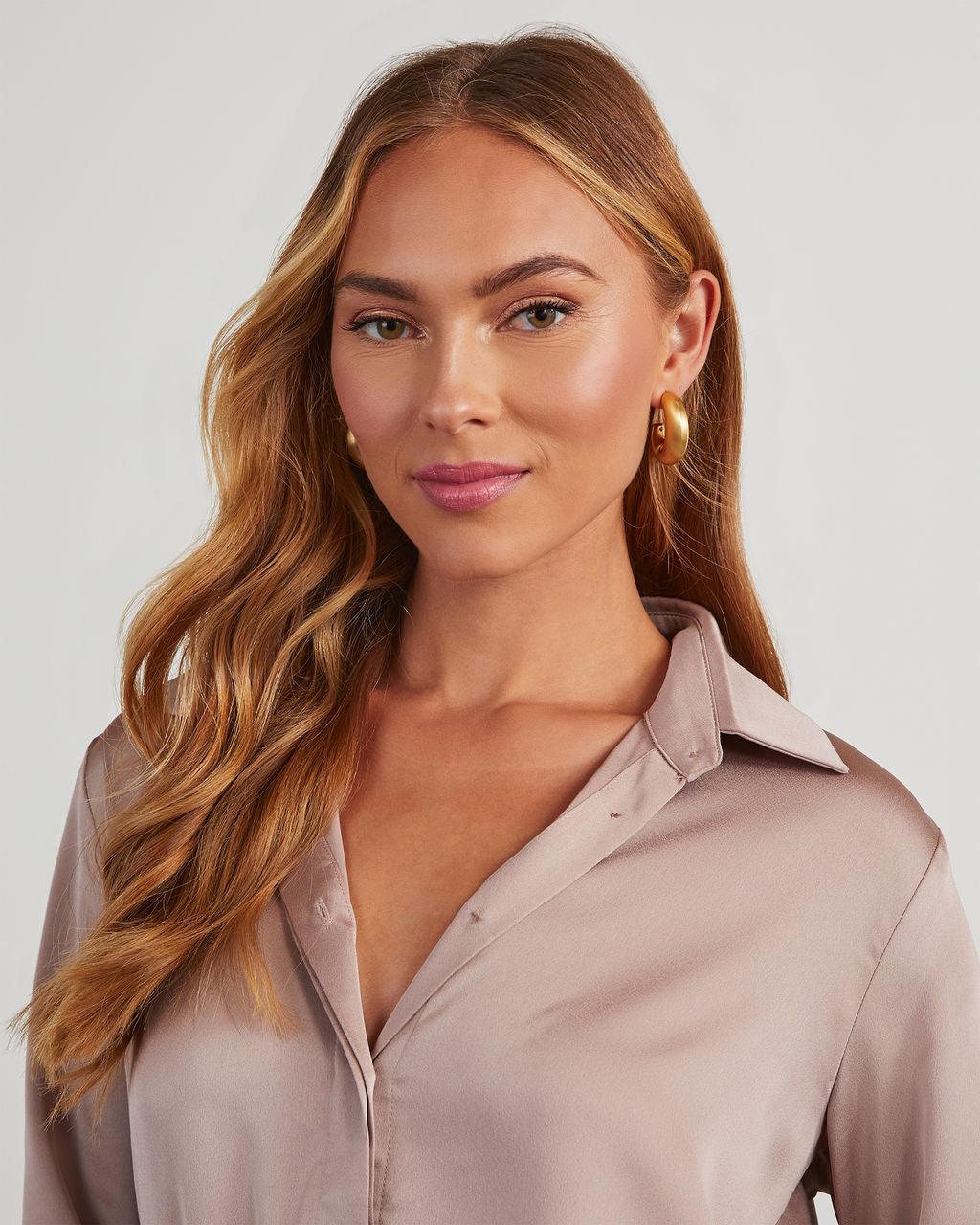 Statement Ridley Chunky Hoop Earrings