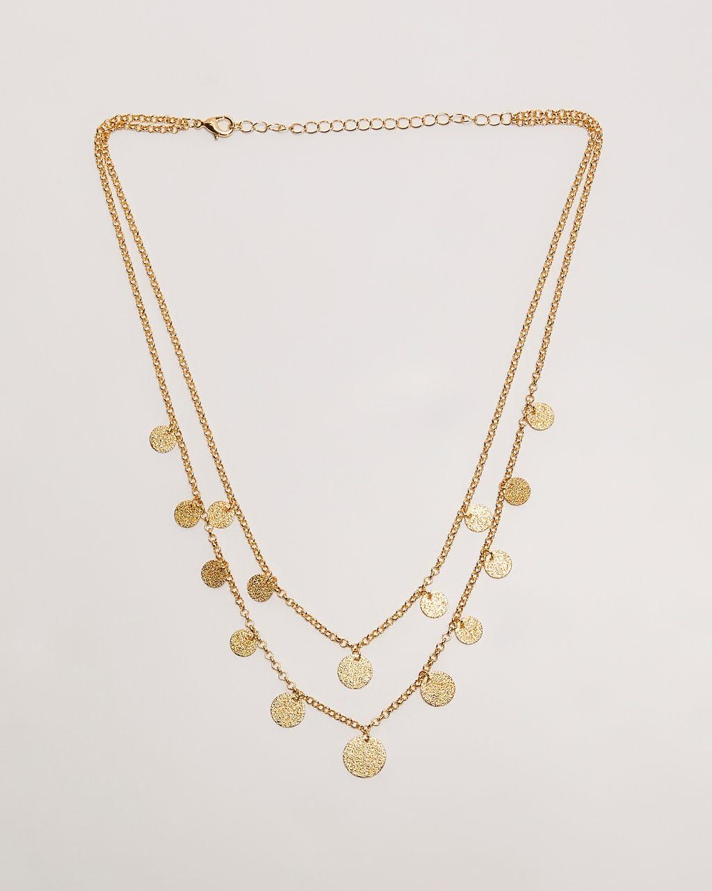 Statement Gleaming Gypsy Layered Necklace