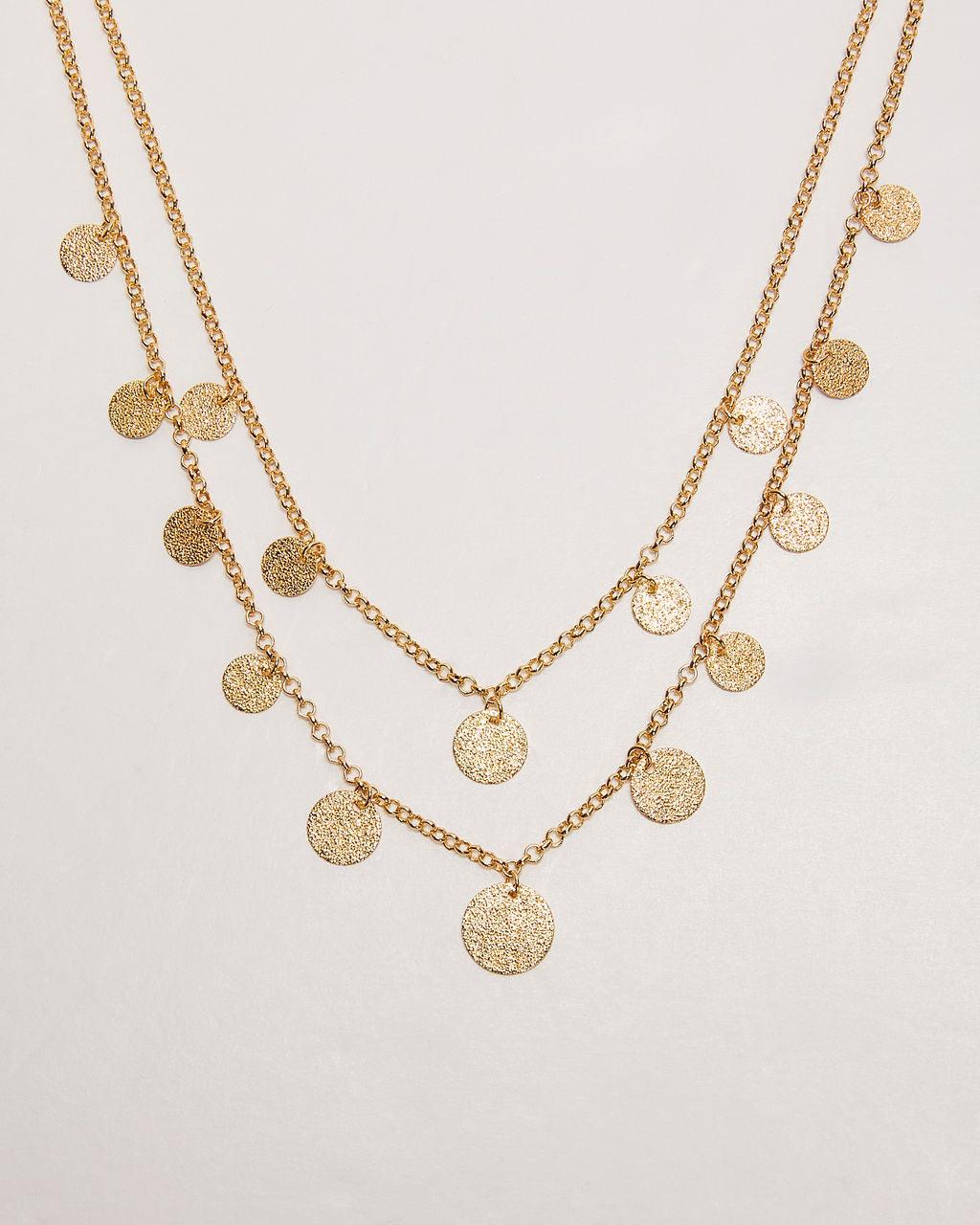 Statement Gleaming Gypsy Layered Necklace