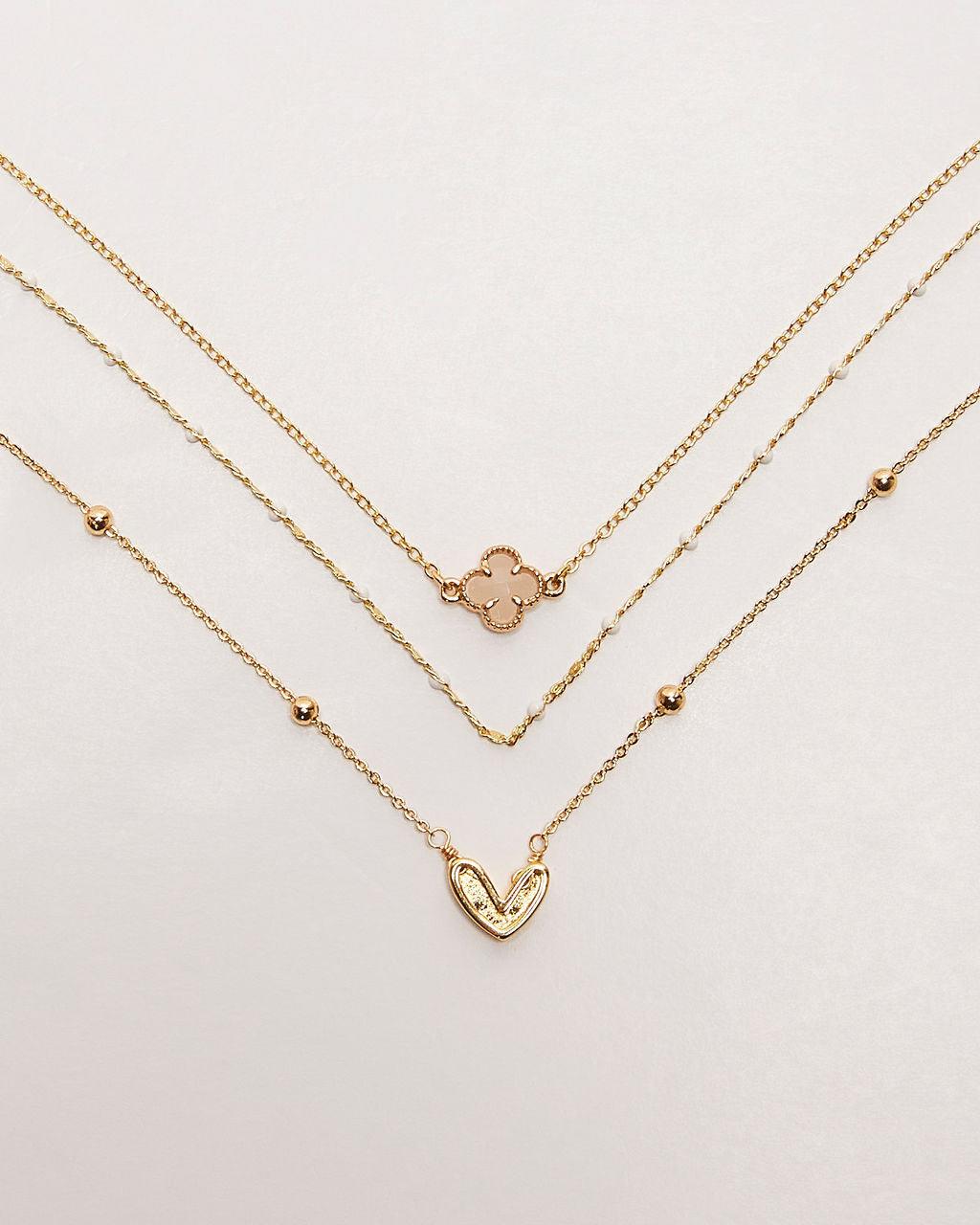 Statement Starlight Charm Layered Necklace