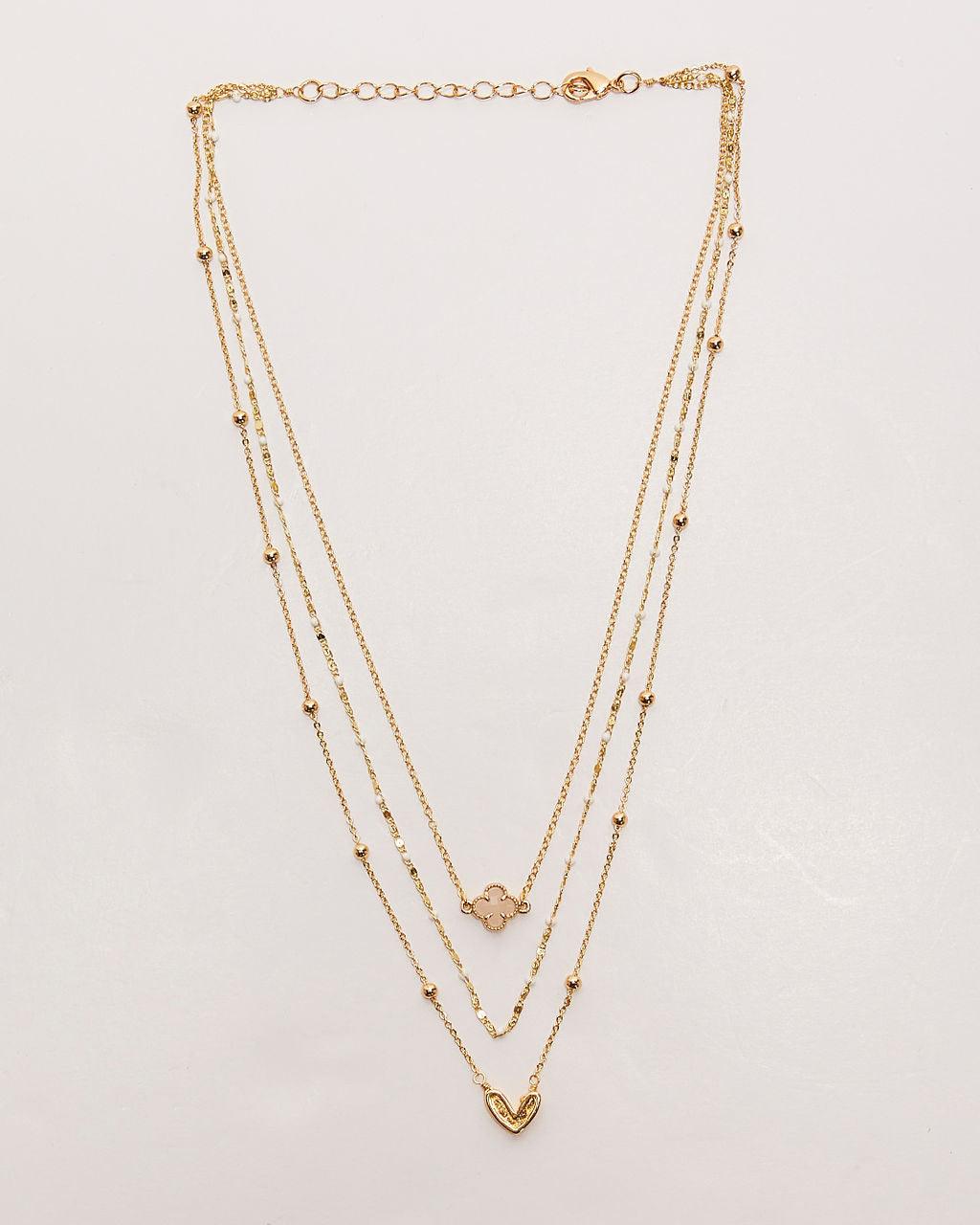 Statement Starlight Charm Layered Necklace