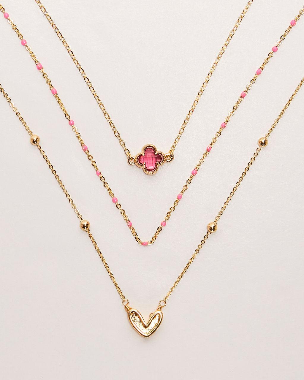 Statement Starlight Charm Layered Necklace
