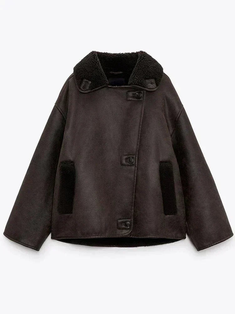 Vintage Leather Jacket with a Timeless Look