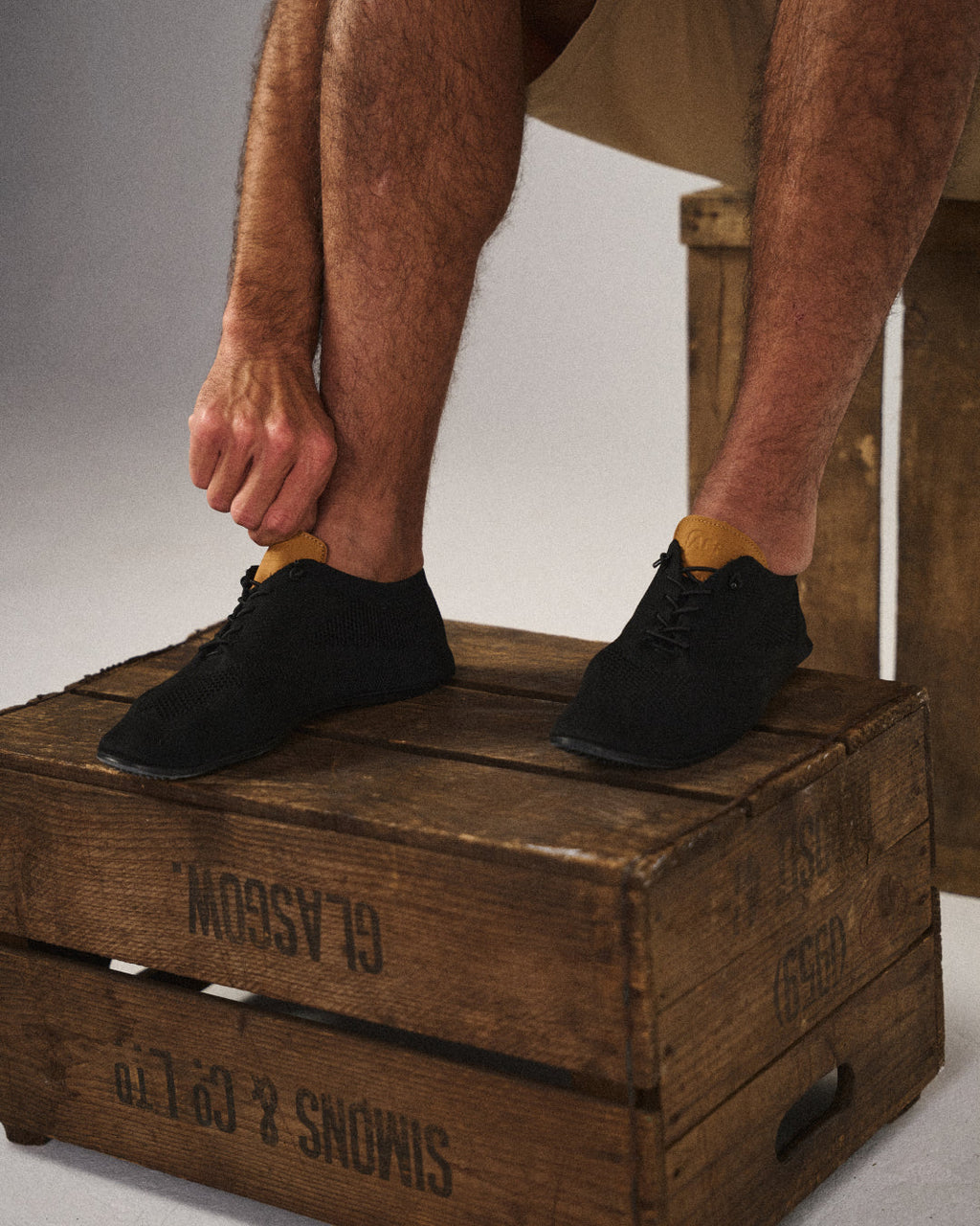 Mesh Knit Sneakers with Breathable Upper