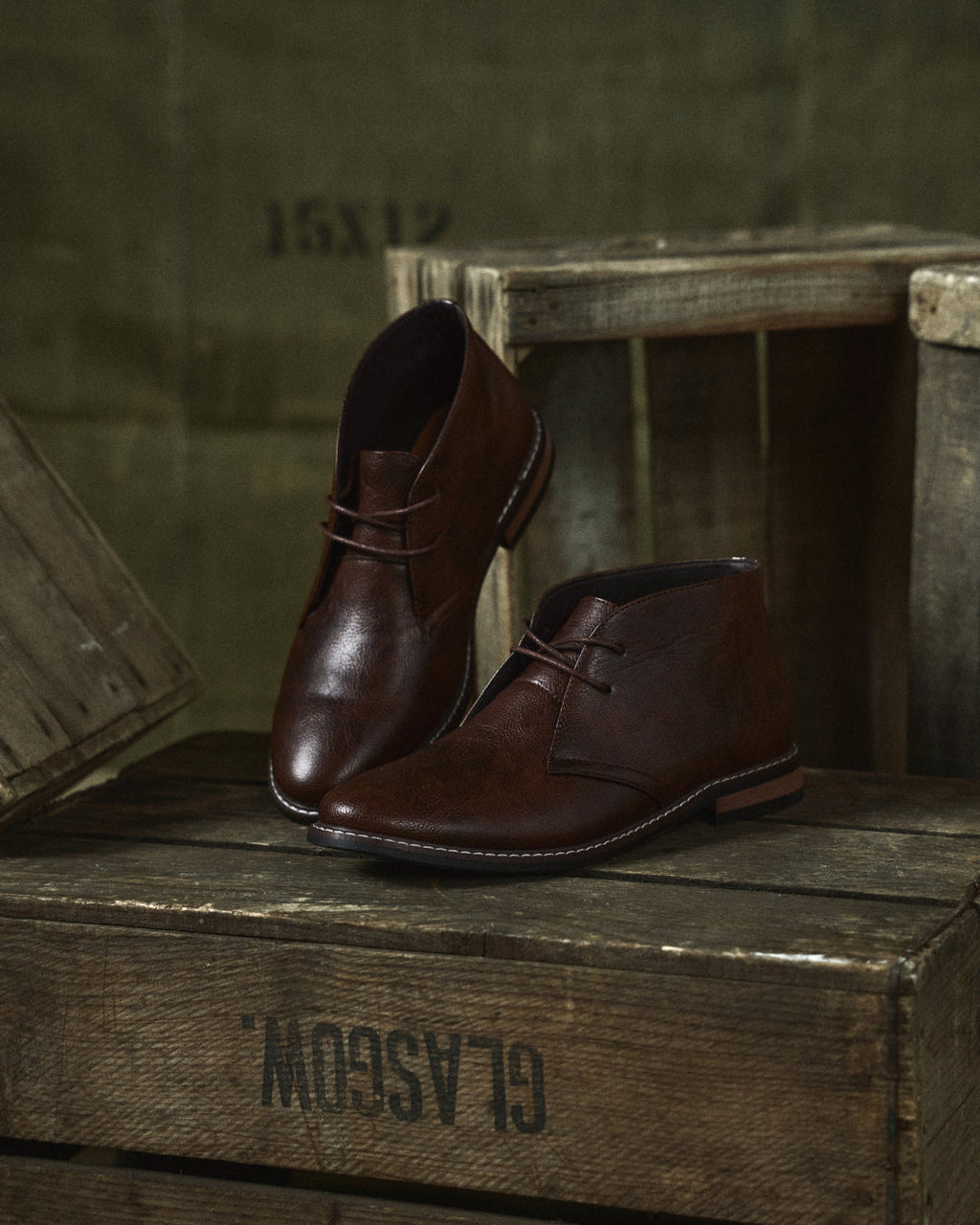 Cowhide Leather Boots with Breathable Upper