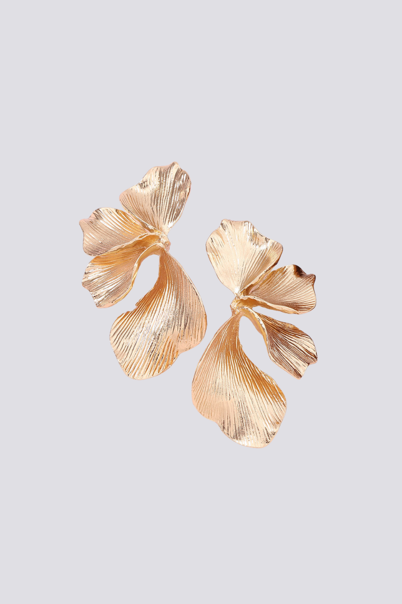 Statement Francelle Petal Earrings