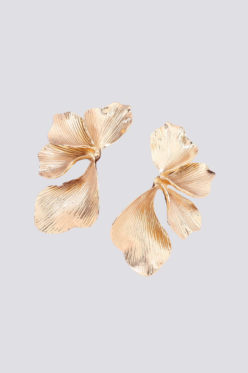 Statement Francelle Petal Earrings