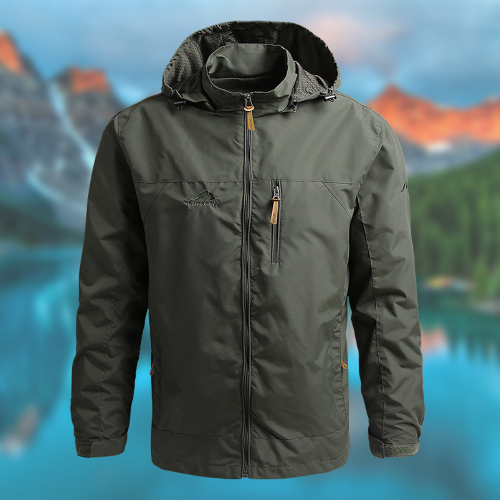 Denim Jacket with Outdoor