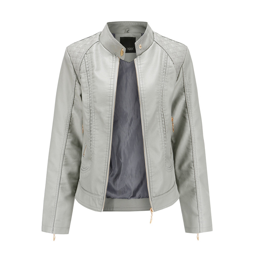 Stylish Leather Jacket with a Timeless Design