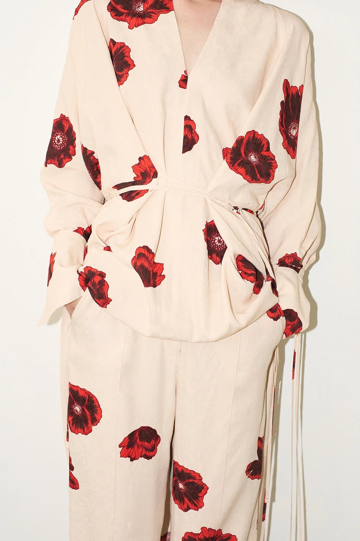 Modern Sahara Print Kimono Dress