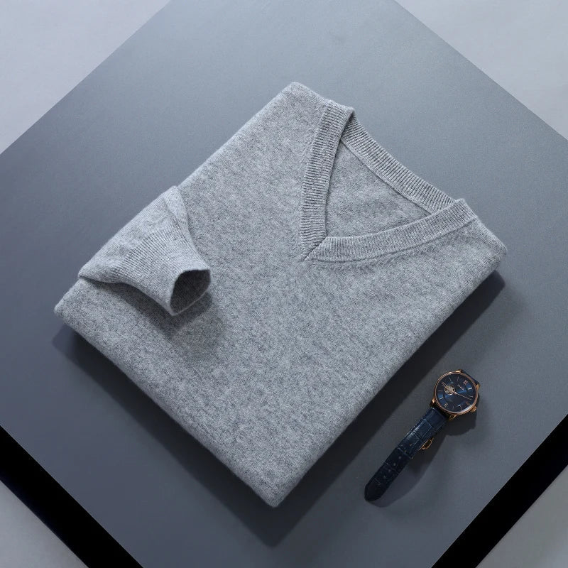 Lightweight Wool Blend Sweater for Cold Weather