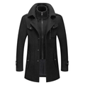 Coat with Zip Front
